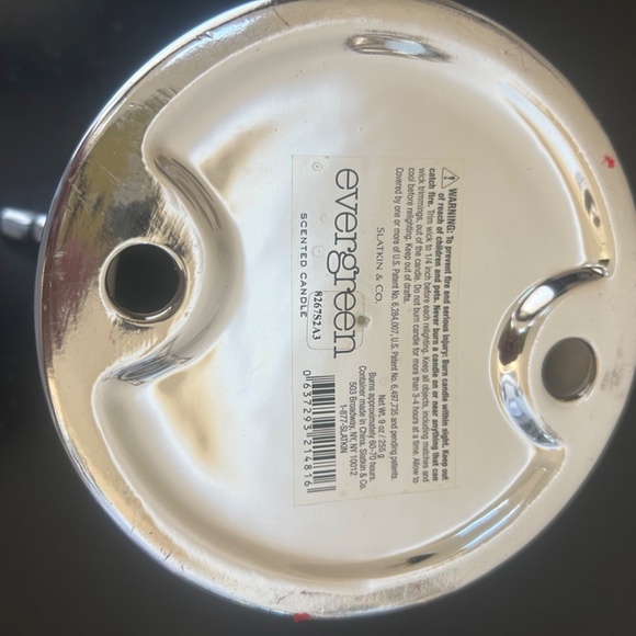 Slatkin & Co. 2008 Evergreen Snowman Candle. NWT - Picture 3 of 9